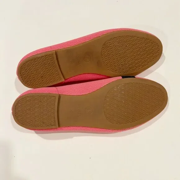 Vivaia Round-Toe Embroidered Loafers Pink Black Cat Size 38 US 7 - 7.5 - Picture 11 of 13